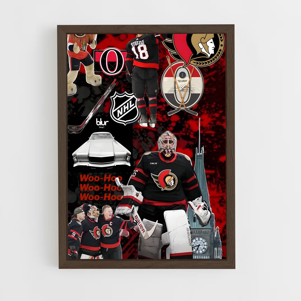 Poster Fierté des Sénateurs – affiche Hockey sur glace (vue 5)